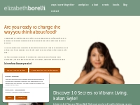 Elizabeth Borelli | Transformational Wellness Coach