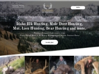       Idaho Elk hunting guides, Idaho Elk hunting Outfitters, Bear, Mu