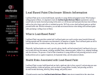  :: Lead Based Paint Disclosure Illinois