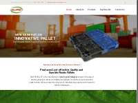 Plastic pallet Malaysia manufacturer for export and warehouse