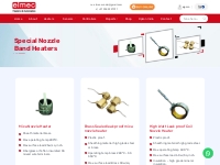 Premium Special Nozzle Band Heaters Manufacturer | Elmec