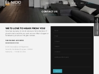 Contact Us | El Nido Interiorz By Shalini | Interior Designer in Farid