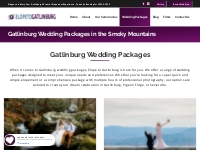 Gatlinburg Wedding Packages in the Smoky Mountains - Elope to Gatlinbu