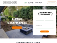       Concrete Contractors El Paso TX | Call (915) 800-0470