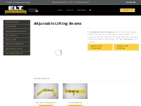 Adjustable Lifting Beam | ELT:Engineered Lifting Technologies, Inc.