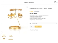 Horse Merry Go Round Candle Carousel - Emma Molly
