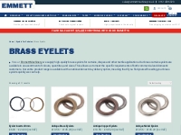 Brass Eyelets - Eyelets for Curtains   Drapes | Emmett Machinery