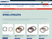 Steel Eyelets - Eyelets for Curtains   Drapes | Emmett Machinery