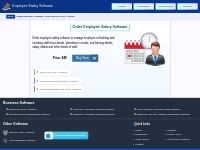 Order Employee Salary Software to manage employees scheduling task