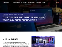 Event Production Services for Hybrid   Virtual Events- conferences