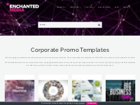Corporate Promo Templates for After Effects | Enchanted Media