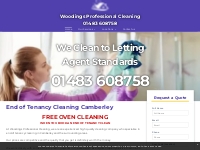       End of Tenancy Cleaning Camberley | Free Oven Clean Included