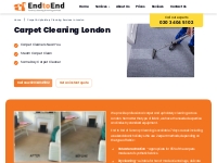 Expert Carpet and Upholstery Cleaning For London Residents