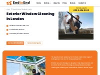 Window Cleaning Professional Services in London | End to End Cleaning