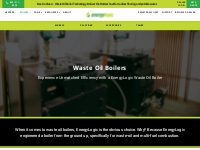 Waste Oil Boilers - EnergyLogic Waste Oil Heaters