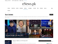 Talk Shows News Pakistan Urdu Todays Latest Talk Shows Updates Live