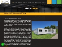 Prefabricated Porta Cabins Manufacturer in Delhi | Portable Cabins in 