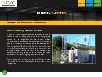 Prefabricated Railway Shelters in India | Railway Shelter Manufacturer