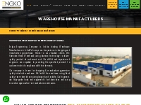 Top Prefabricated Warehouse Manufacturers in Delhi - Engko