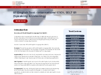 Book B1 English Test - SELT | GESE Grade 5