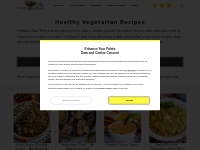 Healthy Vegetarian Recipes - Enhance Your Palate