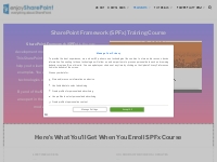 SharePoint Framework Training Course (SPFx Training Course)