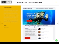 Adventure Divers Pattaya - Web Design in Thailand