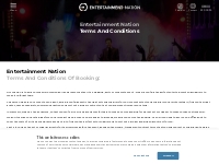 Terms and Conditions | Entertainment Nation