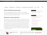 Privacy Policy EntranceZone India - Engineering Exams