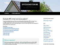 Kostprijs EPC-attest: Vraag prijzen aan bij erkende energiedeskundigen