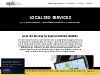 Local SEO Services | Local SEO Company Minneapolis | Epic Web Techno