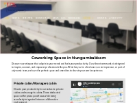 coworking space Nungambakkam | plug and play office space - EPKCoworki