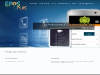 Mobile Apps for restaurants and takeaways | EPOS Plus - EPOS System On