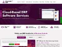   	Cloud Based ERP Software Services | ERP Software Development Compan