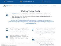 ERP Cloud Training Trainer s Profile