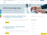 ESDS Knowledge Base - ESDS Official Knowledgebase
