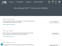  Download Tools and Utilities   ESET