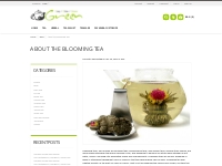 About the Blooming Tea  - ESGREEN BLOG | Chinese Tea Information