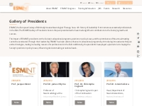 Gallery of Presidents | ESMINT