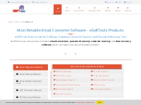 eSoftTools Products- Email Converter, Email Recovery, Password Recover