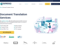 Document Translation Services | Espresso Translations