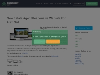 New Estate Agent Website For Alex Neil