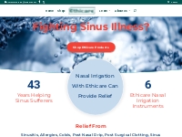 Ethicare nasal irrigation - guidance   solutions for sinus care