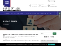 privacy policy - Eurocert Asia