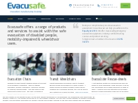 Evacusafe: Leading manufacturer of evacuation chairs