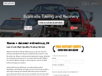 Evansville Towing & Recovery | Affordable Towing in Evansville, IN - H