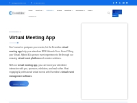 Virtual Meeting App | Virtual Event Platform for Events | Eventdex -So
