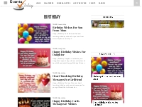 Birthday - Events, GIF, Wishes, Quotes