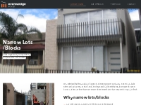 Narrow Block House Design, Narrow Block Builders Melbourne – Evenwedge