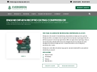 Engine Driven Reciprocating Air Compressor | Evergreen WA